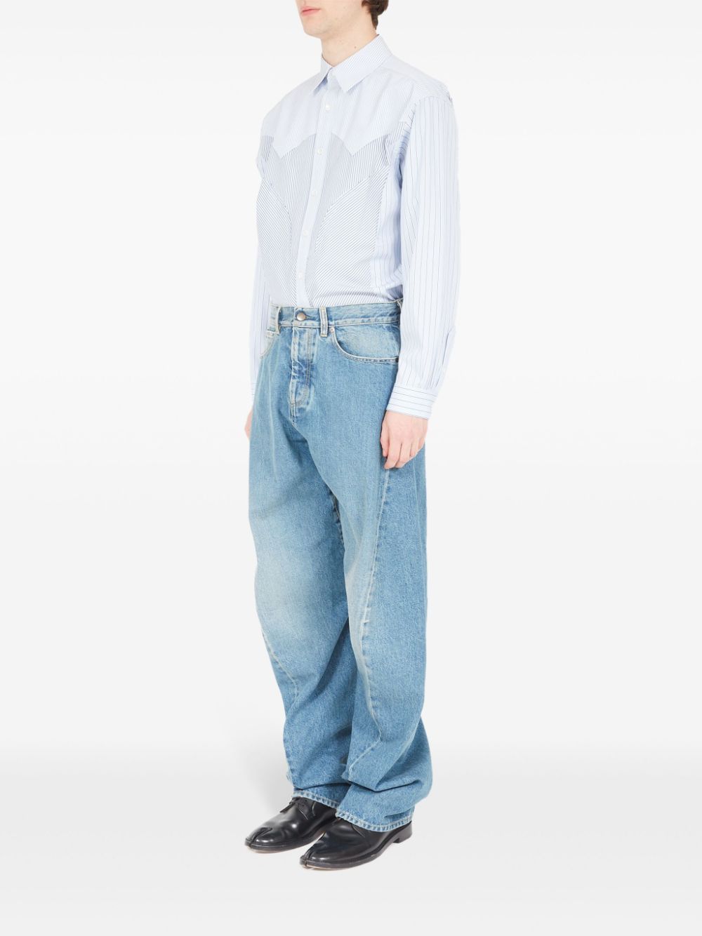 Maison Margiela seam-detail tapered jeans Men