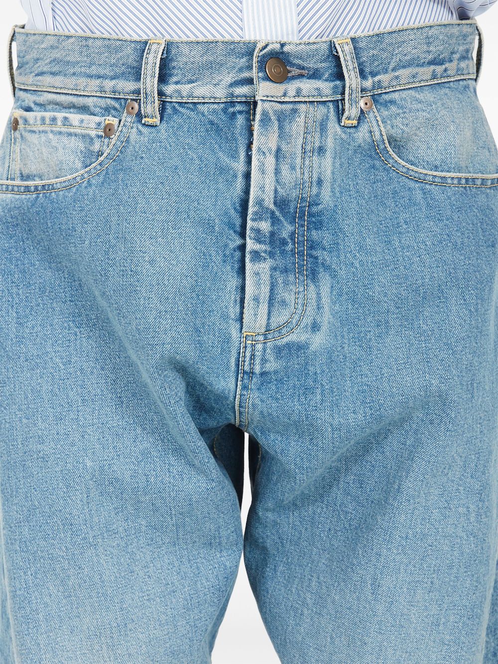 Maison Margiela seam-detail tapered jeans Men