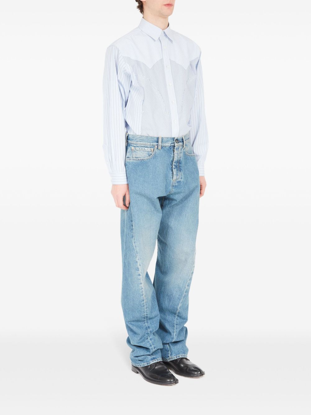 Maison Margiela seam-detail tapered jeans Men