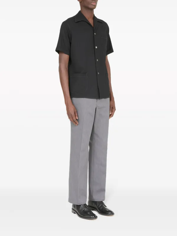 Maison Margiela ショートスリーブ シャツ | ブラック | FARFETCH JP