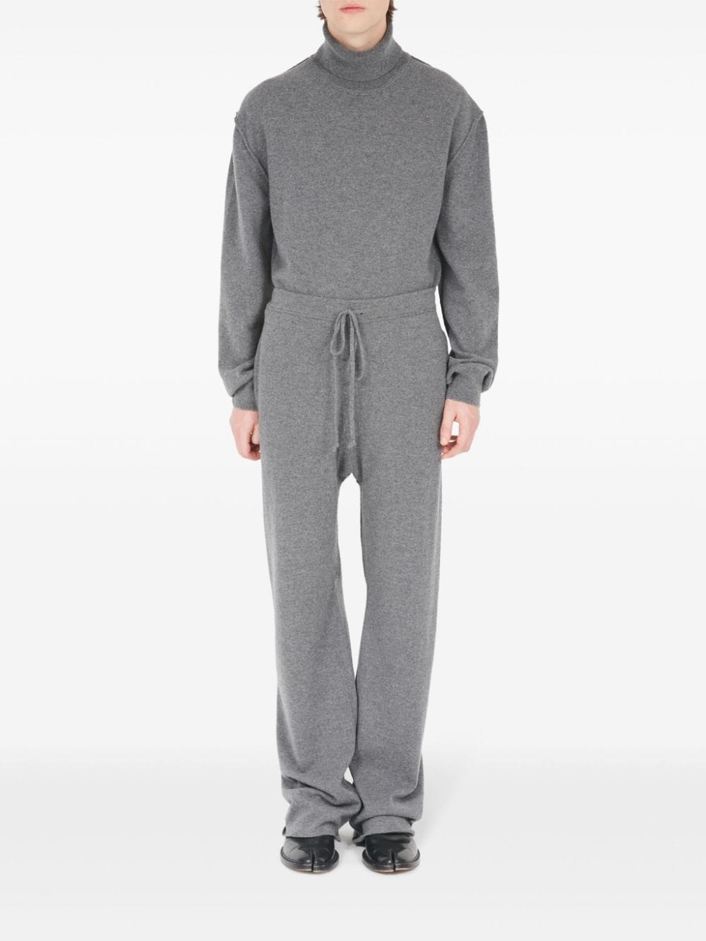 Shop Maison Margiela Décortiqué Trousers In Grey