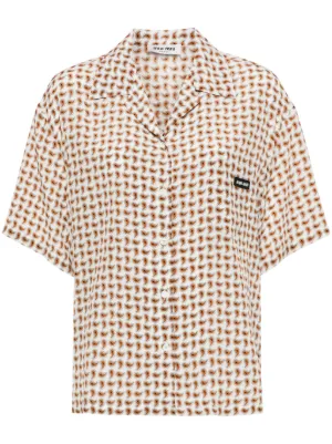 Miu Miu Shirts | FARFETCH US
