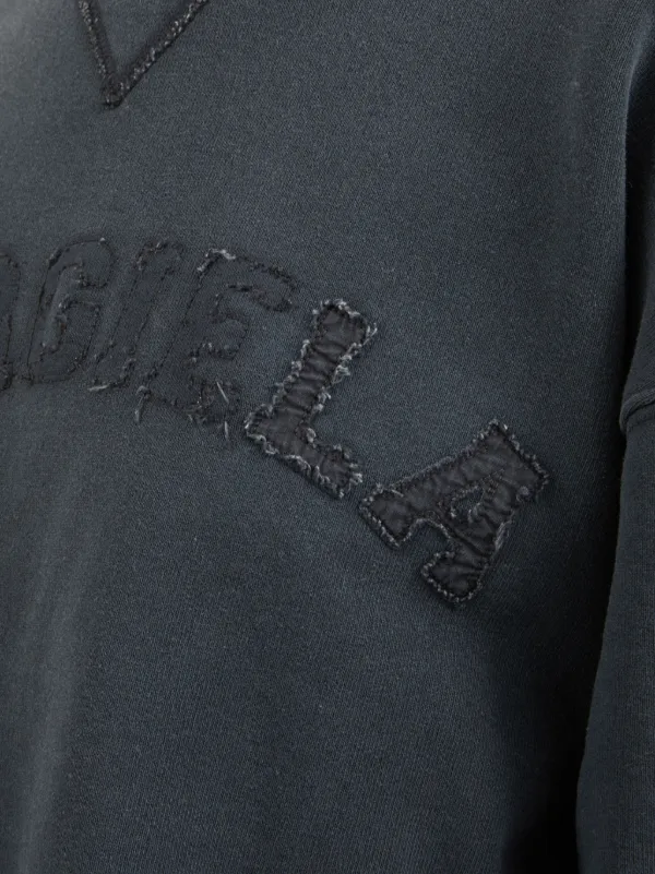 Maison Margiela ロゴ スウェットシャツ | グレー | FARFETCH JP
