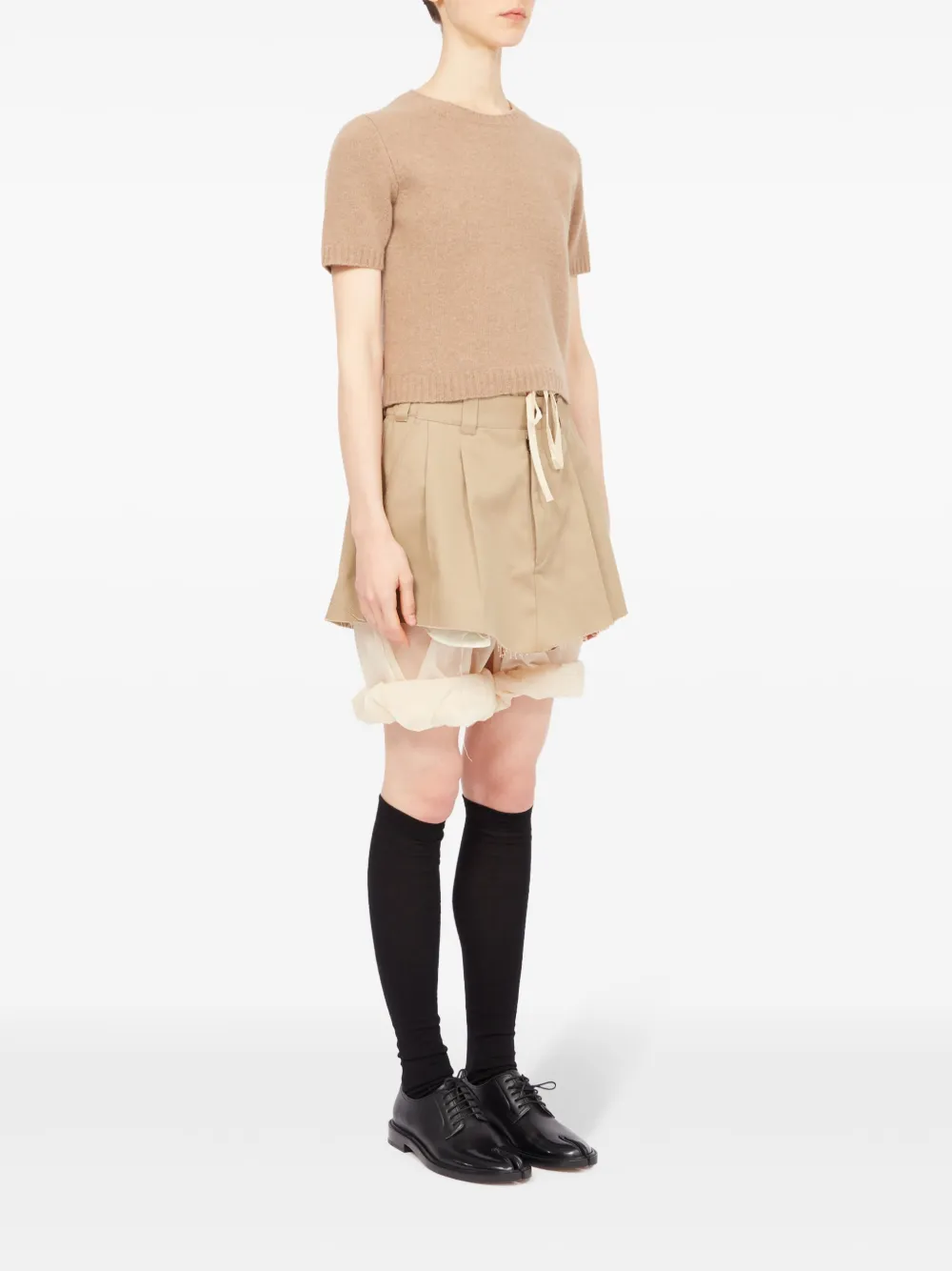 Maison Margiela Cropped trui Beige