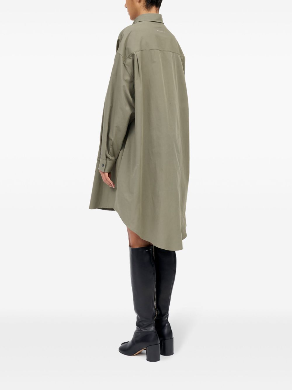 MM6 Maison Margiela cotton poplin shirt dress Women