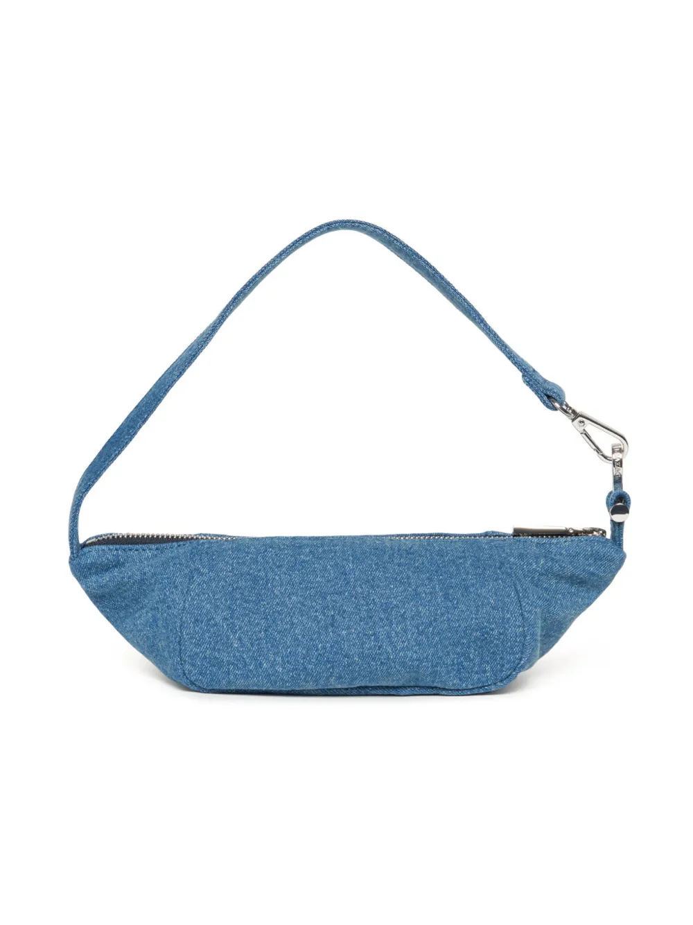MAX&Co. Kids Spijkerstof tas met geborduurd logo - Blauw