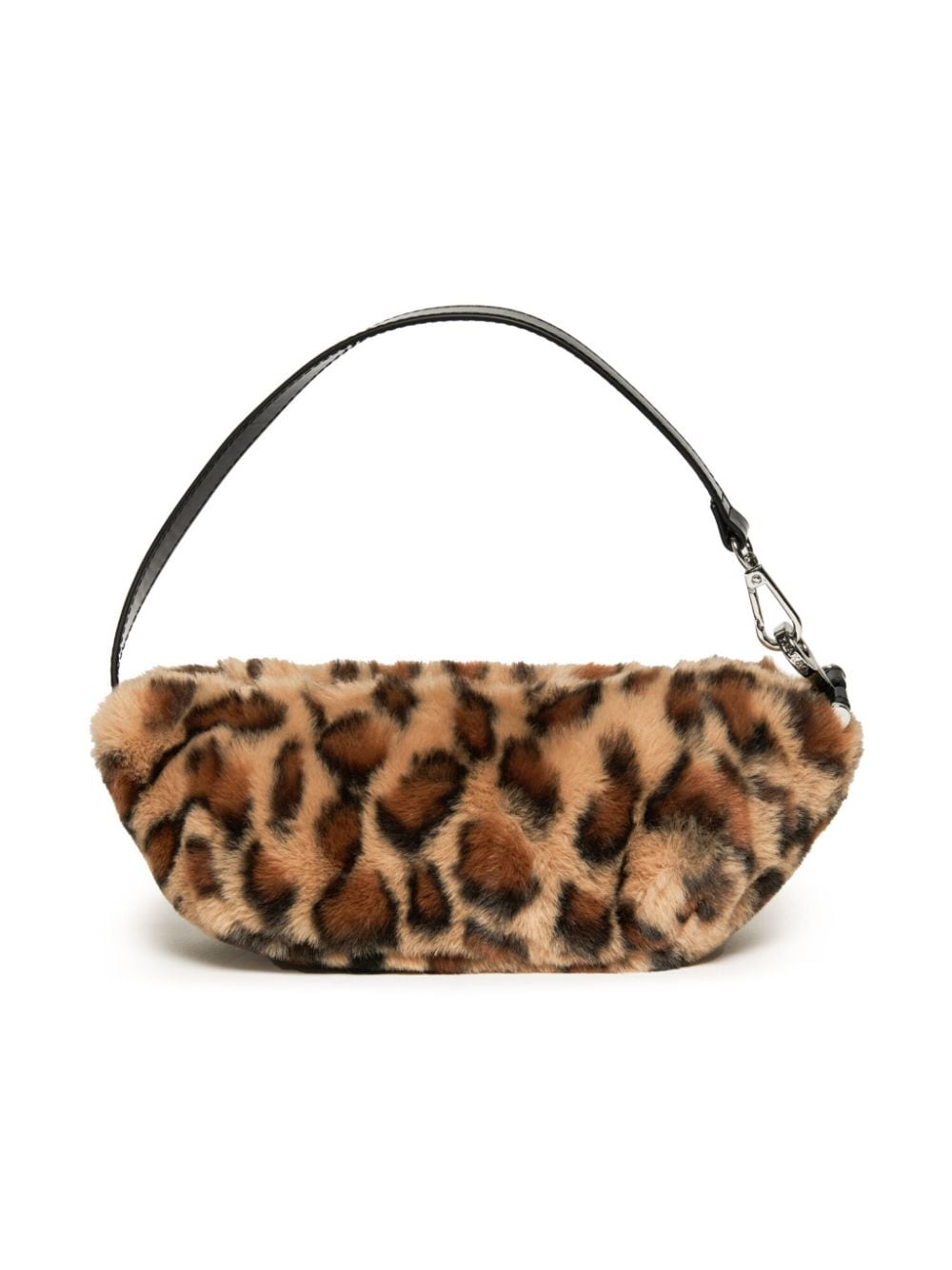 MAX&Co. Kids Tas van imitatiebont met dierenprint - Beige