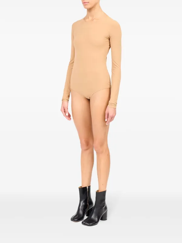 MM6 Maison Margiela ロングスリーブ ボディスーツ | ブラック
