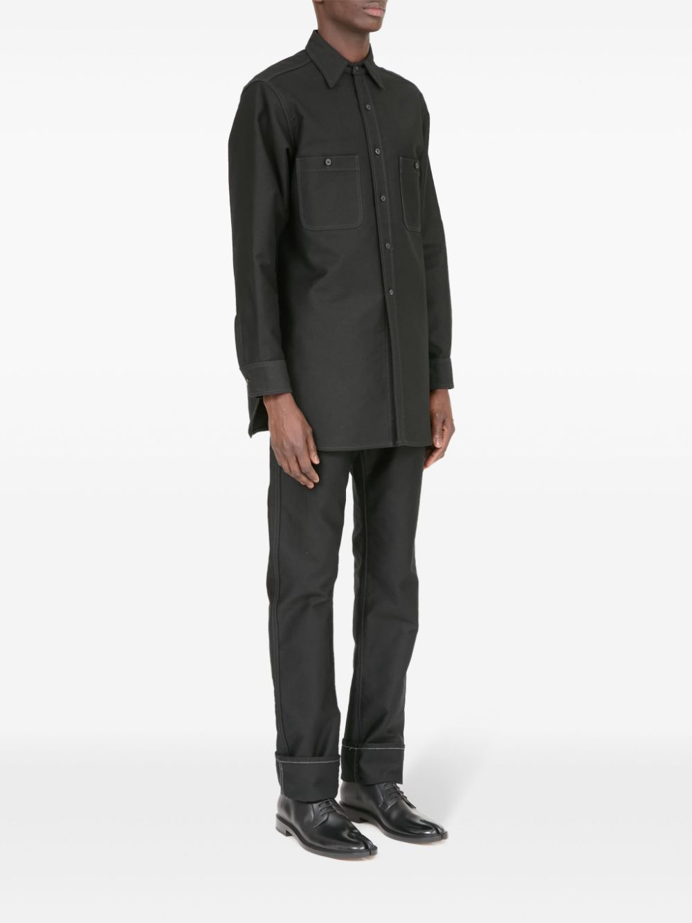 Maison Margiela long-sleeve cotton shirt Men