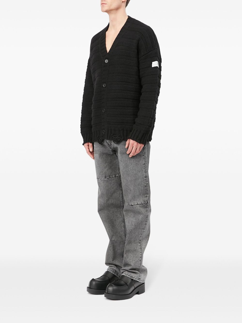 MM6 Maison Margiela V-neck knited cardigan Men