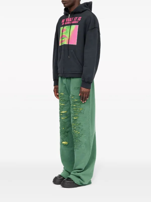 MM6 Maison Margiela グラフィック パーカー | ブラック