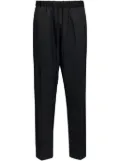 MM6 Maison Margiela drawstring cropped trousers - Black