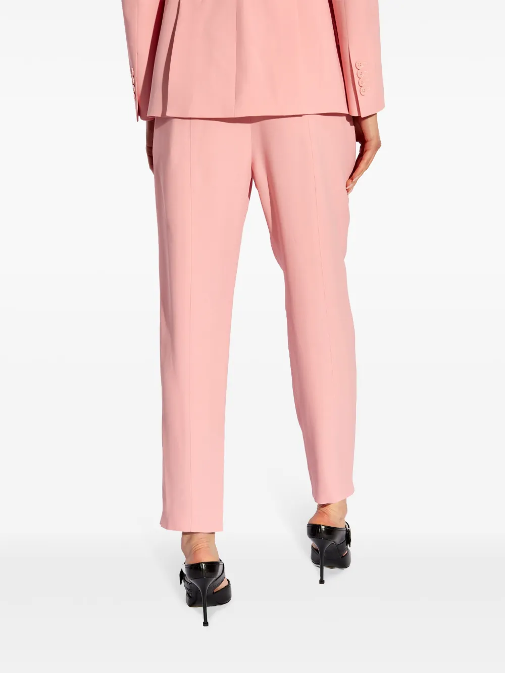 Alexander McQueen Straight broek Roze