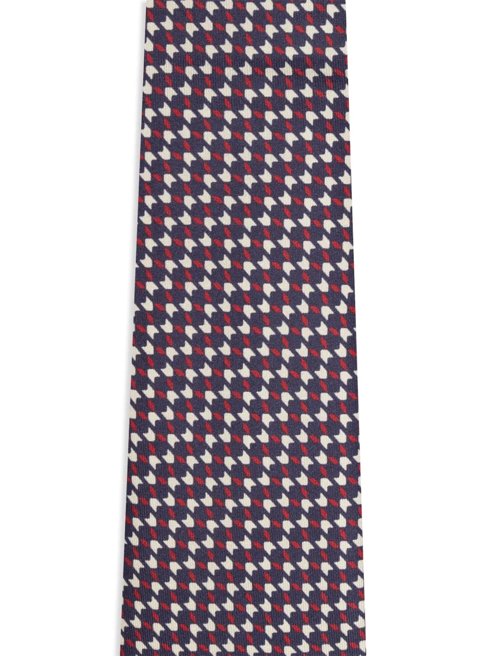 Giorgio Armani Stropdas met geometrisch patroon - Blauw