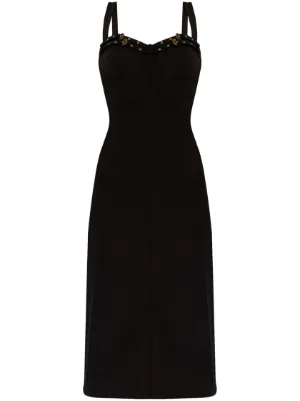 VERSACE JEANS COUTURE ヴェルサーチ ワンピース・黒・長袖 VERSACE(ヴェルサーチェ) ワンピース・オールインワン