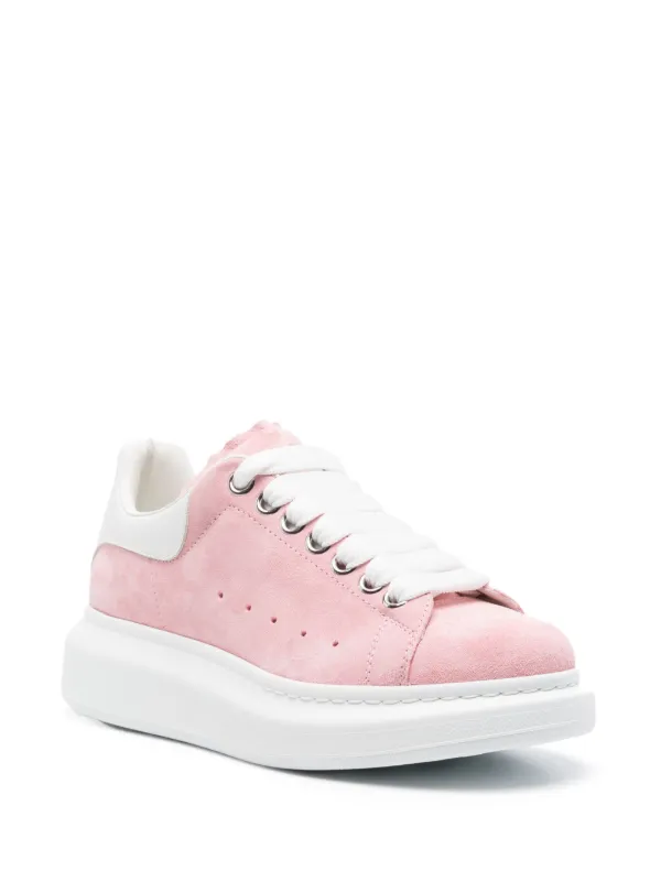 Alexander McQueen Oversized Sneakers Pink FARFETCH ID