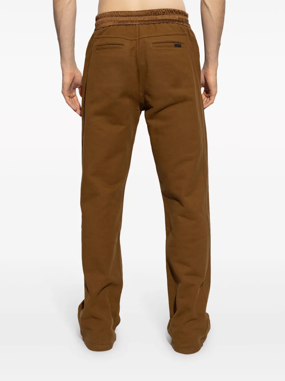 Saint Laurent Katoenen trainingsbroek Bruin
