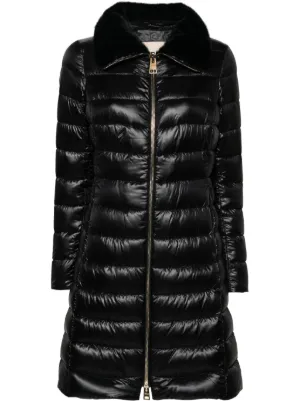 Herno Elisa Coat | Black | FARFETCH