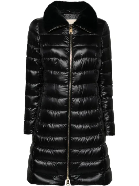 Herno faux-fur collar puffer coat