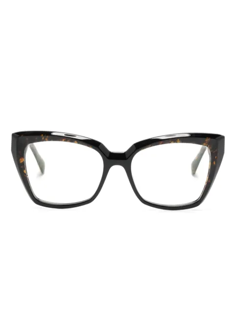 Cazal lentes con armazón cat eye