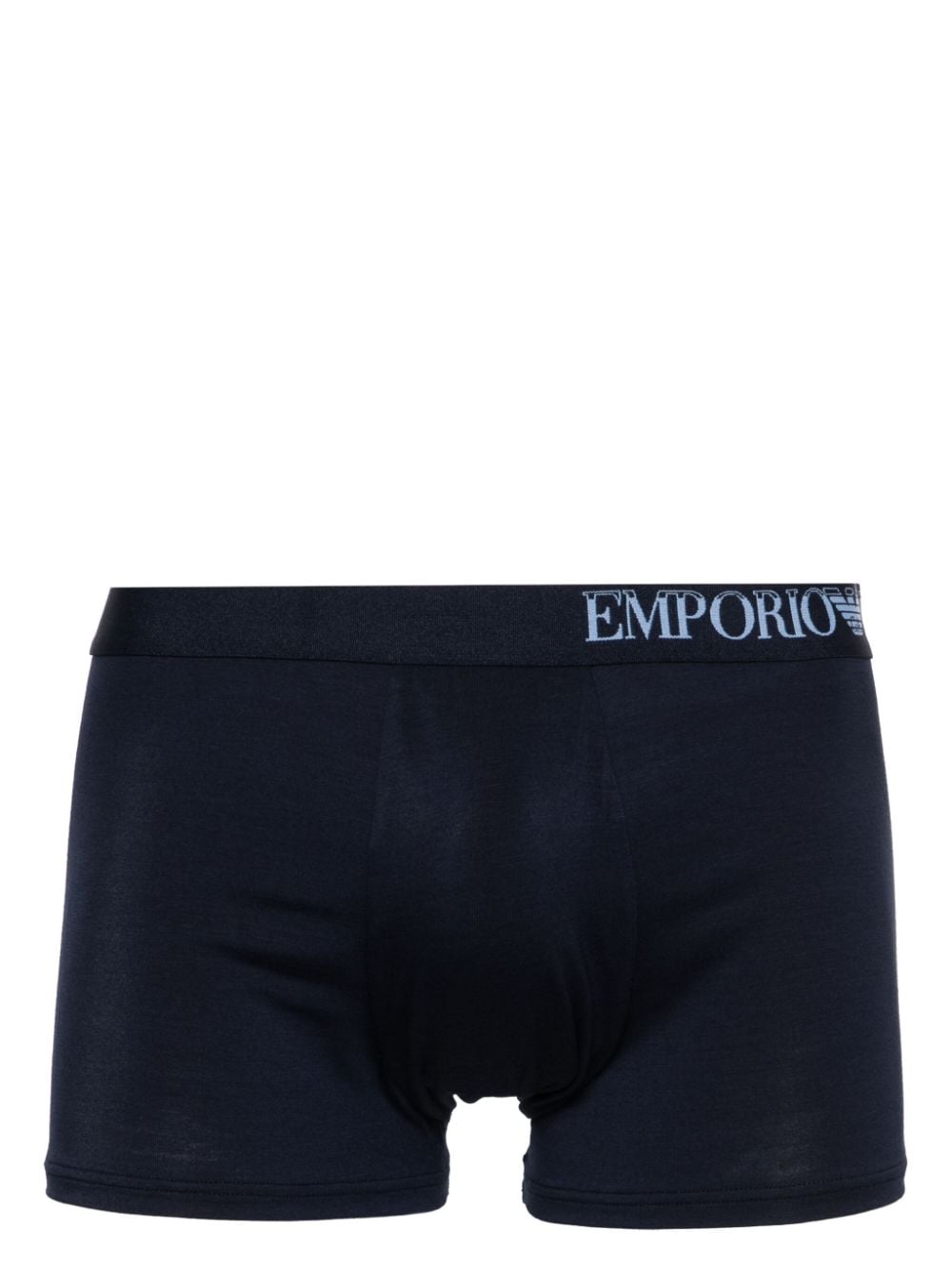 Emporio Armani Slip met elastische tailleband - Blauw