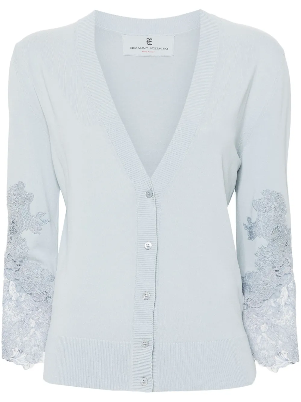 Ermanno Scervino Button-up vest Blauw