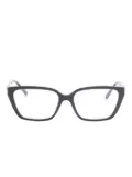 Jimmy Choo Eyewear JC3008 rectangle-frame glasses - Black