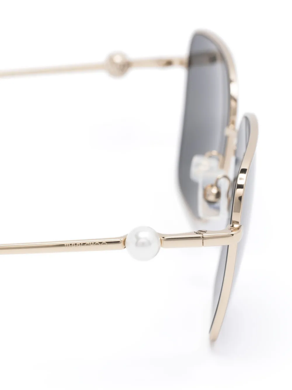 Jimmy Choo Eyewear JC4005HB zonnebril met vierkant montuur Goud