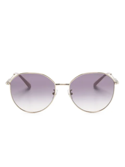 Jimmy Choo Eyewear lentes de sol con armazón oversize y detalles de cristal