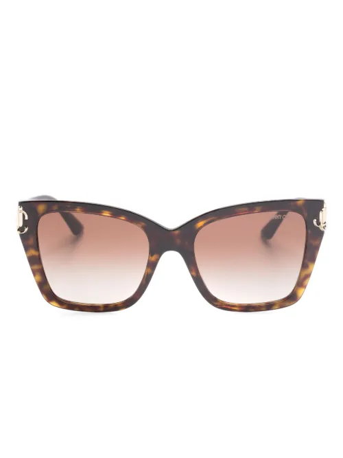 Lunettes de soleil oversize Kira - Jimmy Choo Eyewear - Modalova