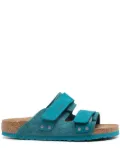 Birkenstock Uji suede slides - Blue
