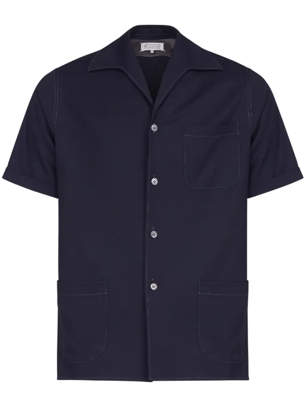 MAISON MARGIELA | Midnight blue Men's Shorts & Bermuda | YOOX