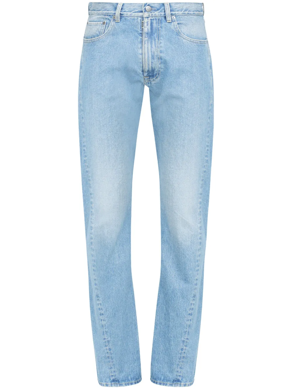 Affordable Maison Margiela Turn-up cotton jeans Men