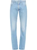 Maison Margiela Turn-up cotton jeans - Blue