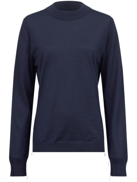 Maison Margiela ribbed-edge wool sweater Men