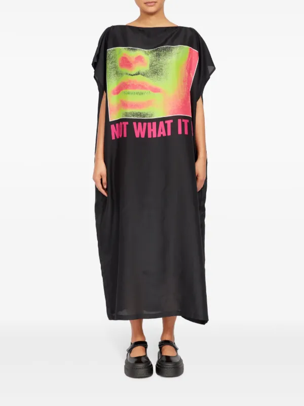 新品未使用　MM6 MaisonMargiela マルジェラ Tシャツワンピース 新品】MM6 MaisonMargiela マルジェラ Tシャツワンピース - メルカリ