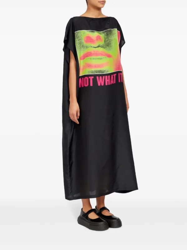 mm6 ワンピース MM6 Maison Margiela｜コットンフロントギャザーロングワンピース