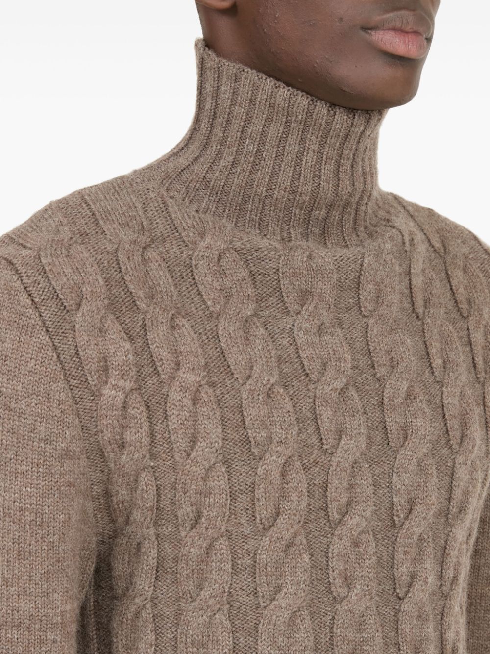 Maison Margiela high-neck virgin-wool sweater Men