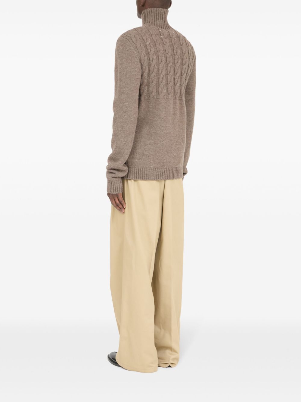 Maison Margiela high-neck virgin-wool sweater Men