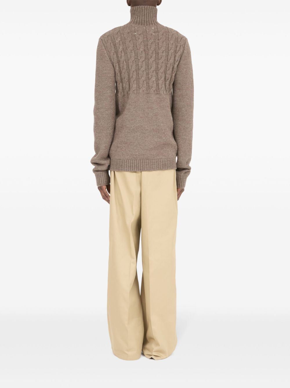 Maison Margiela high-neck virgin-wool sweater Men