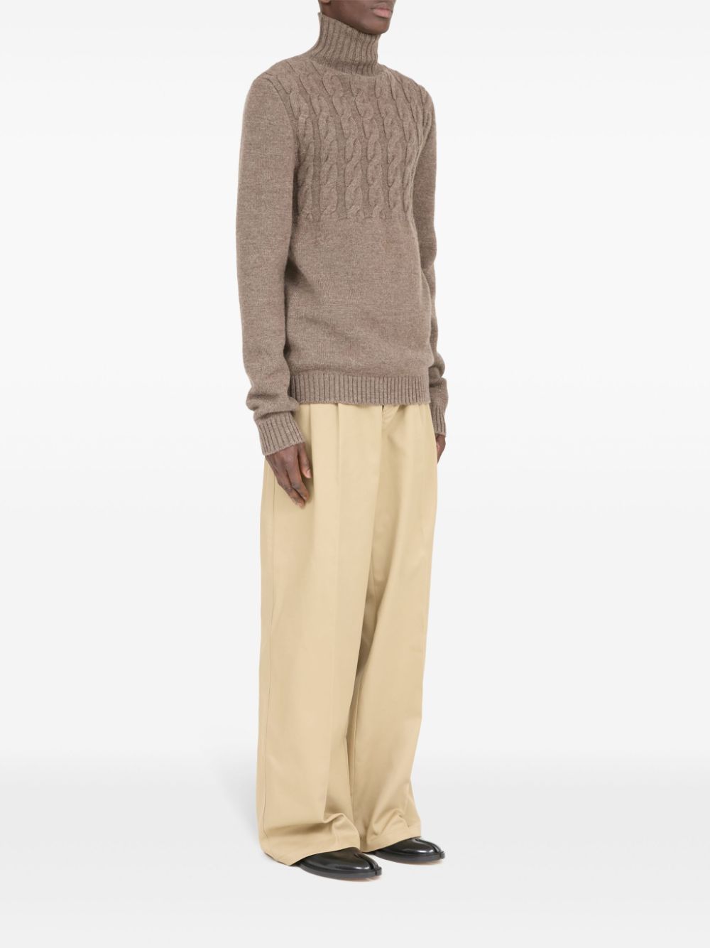 Maison Margiela high-neck virgin-wool sweater Men