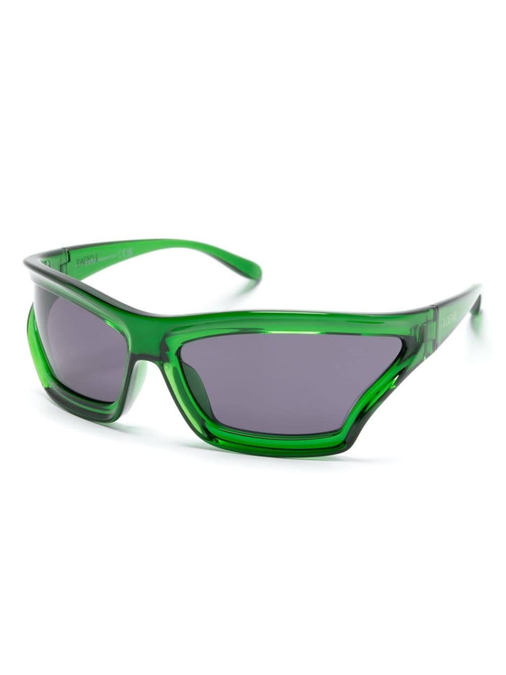 LOEWE x Paula's Ibiza Arch Mask sunglasses - Groen