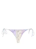 MC2 Saint Barth Marielle paisley-print bikini bottoms - Purple