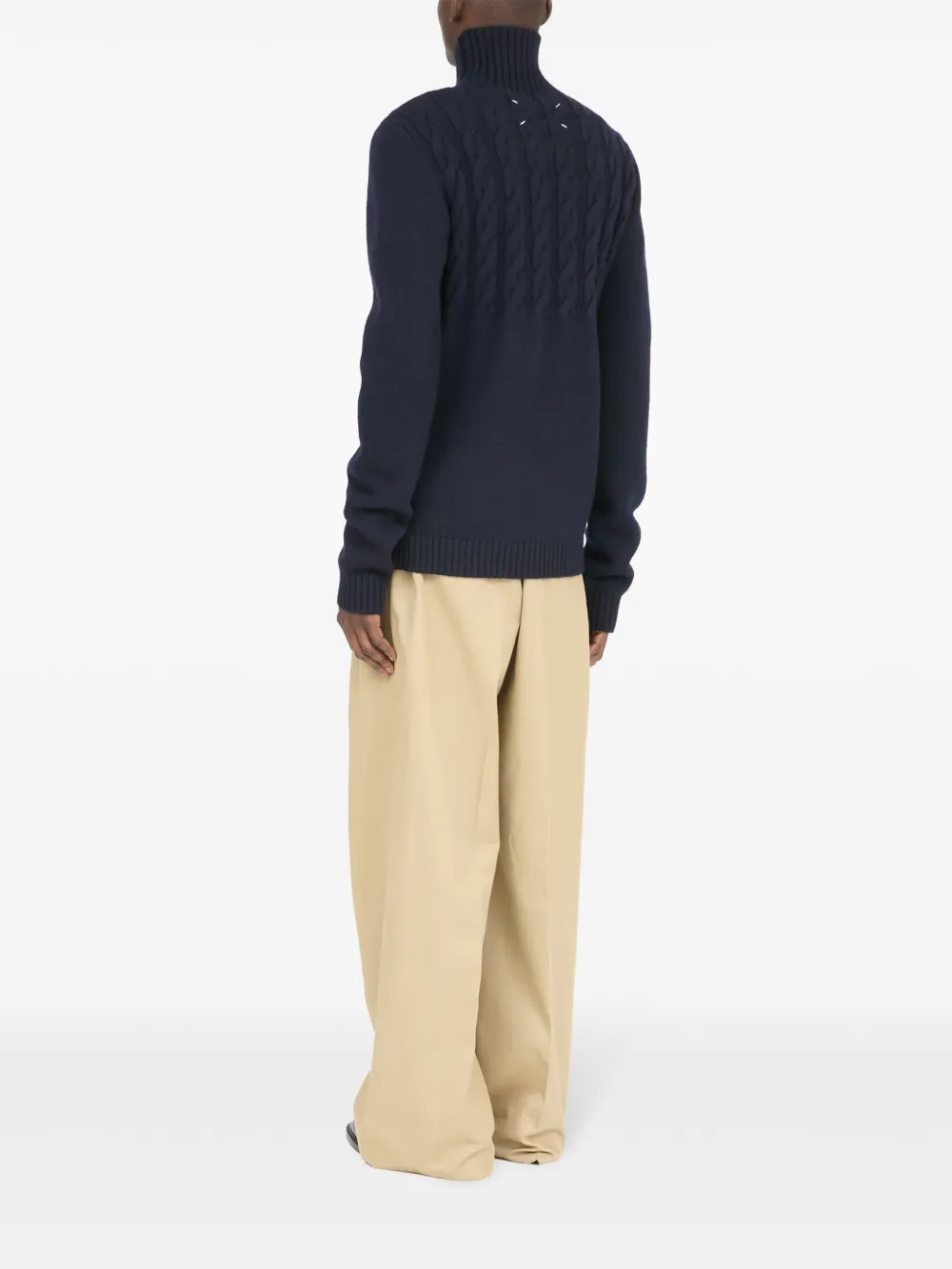 Maison Margiela high-neck virgin-wool sweater Men