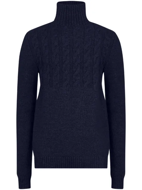 Pull en laine vierge à col montant - Maison Margiela - Modalova