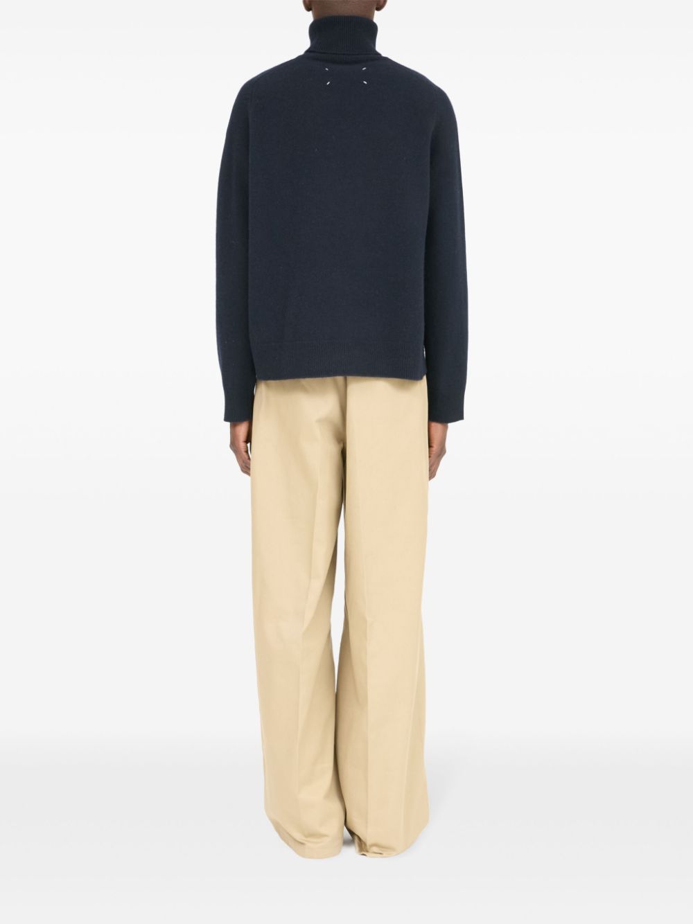 Maison Margiela roll-neck wool jumper Men