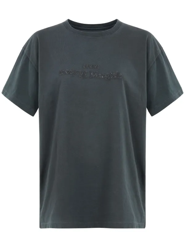 Maison Margiela ロゴ Tシャツ | グレー | FARFETCH JP