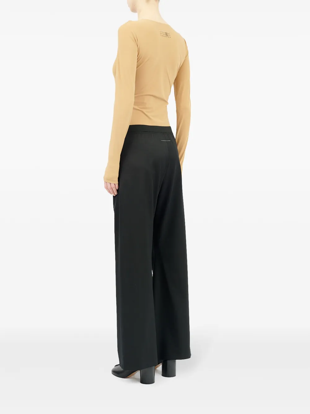 MM6 Maison Margiela Wollen pantalon Zwart