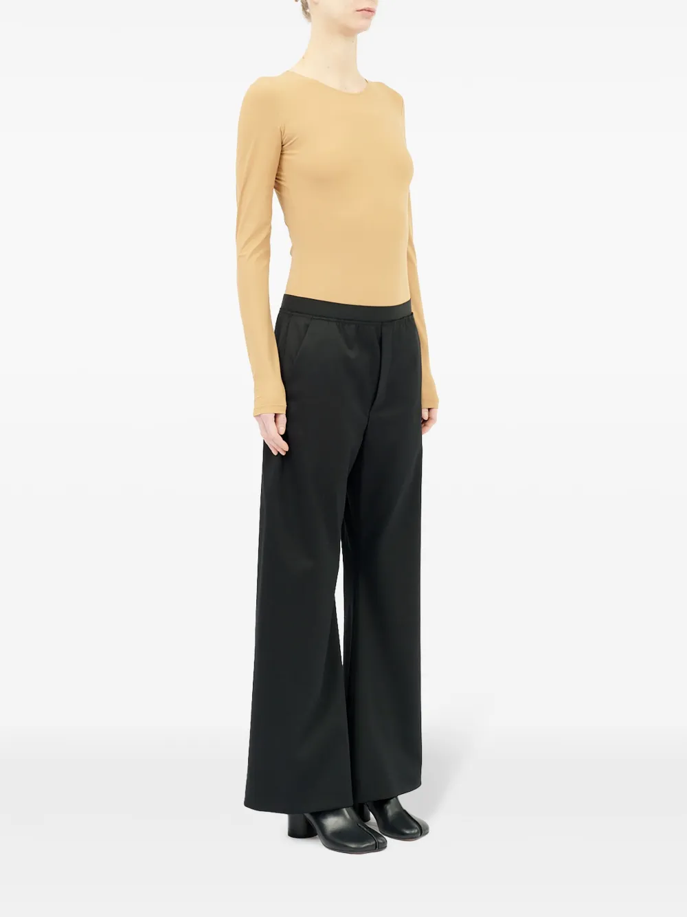 MM6 Maison Margiela Wollen pantalon Zwart