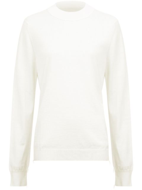 Maison Margiela ribbed-edge wool sweater Men